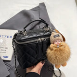 【Black Friday】1pc Ladies' Fashionable Casual Handbag with Quilted Design, Compact and Versatile Box Bag for Daily Commuting, Dating and Gifting, Essential Shoulder Bag for Women #GLOBAL PICKS - image 14