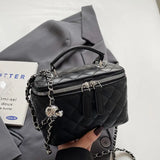 【Black Friday】1pc Ladies' Fashionable Casual Handbag with Quilted Design, Compact and Versatile Box Bag for Daily Commuting, Dating and Gifting, Essential Shoulder Bag for Women #GLOBAL PICKS - image 10