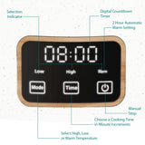 The Pioneer Woman 6 Qt Digital Slow Cooker with Locking Lid, Linen Speckle