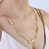 Mother's Multi-Name Kids Necklace - image 5