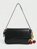 WeeNOD Cherry Charm Saddle Shoulder Bag
