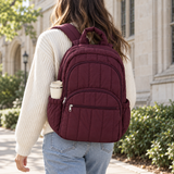 WeeNOD Burgundy Campus Backpack