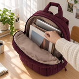 WeeNOD Burgundy Campus Backpack