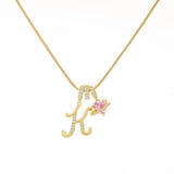 Adjustable Personalized Name Letter Necklace - image 44
