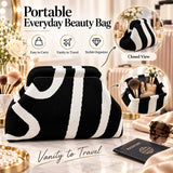 Striped Knit Cosmetic Pouch - image 8