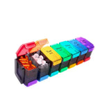 Extra Large Pill Organizer 2 Times a Day – XL Pill Box 7 Day with Big AM/PM Compartments – Fits Large Vitamins, Supplements & Gummies, Vitamin Dispenser, for 7 or 14-Day Use, Color-Coded, Senior-Friendly, No Spills, Medicine Organizer
