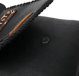 Western crossbody purse - Leopard Coffee