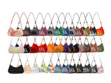 Y2K shoulder bag - Purple and Gold Rhinestone Shoulder Bag