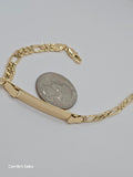 Gold-Plated Engravable ID Bracelet - image 21