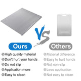 Stainless Steel Cutting Board, Cutting Board Extra Large Stainless Non Stick Chopping Board Heavy Knead Dough Board for Kitchen Vegetables Meat Cutting Mats