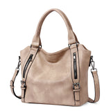 Large laptop tote work bag - light brown