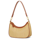 KKXIU Retro Hobo Shoulder Bag - Khaki