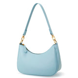 KKXIU Retro Hobo Shoulder Bag - Light blue