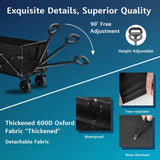 RoveStep Collapsible Wagon, 65L Capacity, 380 lb Capacity, Foldable