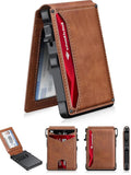 Men's Slim RFID Pop-Up Wallet with Money Clip