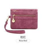 WeeNOD Double-Zip Bifold Wristlet Wallet