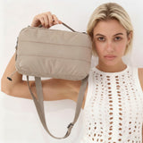 WeeNOD-L Everyday Quilted Nylon Crossbody Bag