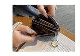 WeeNOD-L Everyday Double-Zip Coin & Card Wallet