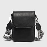 Everyday Phone Crossbody Bag with Patterned Strap