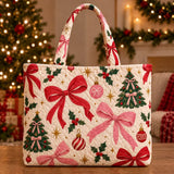 WeeNOD-L Christmas Cheer Tote Bag – Festive Holiday Collection