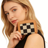 WeeNOD-L Everyday Double-Zip Coin & Card Wallet