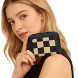 WeeNOD-L Everyday Double-Zip Coin & Card Wallet
