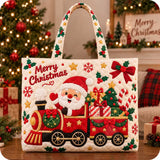 WeeNOD-L Christmas Cheer Tote Bag – Festive Holiday Collection