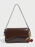 WeeNOD Cherry Charm Saddle Shoulder Bag