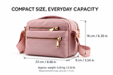 Size chart: 22 x 9 x 16 cm