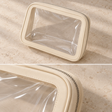 WeeNOD Cream Clear Zip Pouch