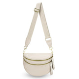 CHERUBEL Crossbody Bag for Women, Casual Plaid Nylon Bum Bag with Detachable Strap and Coin Purse, Large Capacity Sling for Travel, Casual Waist Bag, Birthday