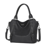 Large laptop tote work bag - black
