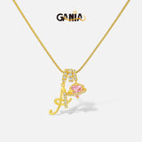 Adjustable Personalized Name Letter Necklace - image 1
