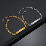 Men's Engravable Cuban Link Bracelet - image 3