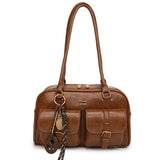 Fashionable and avant-garde women's shoulder bags, Fashion Shoulder Style, for autumn and winter 2026, personalized and niche women's bags, elegant and exquisite women's shoulder bags, suitable for shopping, dating, parties, commuting to work, etc - image