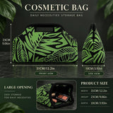 Green Leaf Knit Cosmetic Bag - image 3