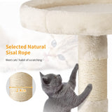 BestPet 36 inch Tall Cat Tree Cat Tower Cat Condo Multi-Level,Beige