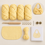 WeeNOD LoopMuse Bow Crochet Bag — DIY Kit or Ready-Made