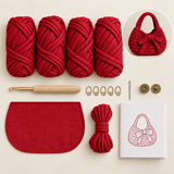 WeeNOD LoopMuse Bow Crochet Bag — DIY Kit or Ready-Made
