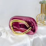 Women's Elegant Chain Strap Evening Bag, ExquisiteTrendy Clutch Bag, Clutch Purse, Fashionable Bag for Party Decoration，Christmas Gift, Valentine's Day Gift, Ideal Gift, Evening Chain Purses - image 16