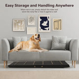 Folding Solid Wood Dog Ramp with Safety Rails