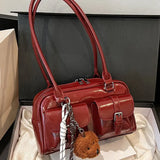 Fashionable and avant-garde women's shoulder bags, Fashion Shoulder Style, for autumn and winter 2026, personalized and niche women's bags, elegant and exquisite women's shoulder bags, suitable for shopping, dating, parties, commuting to work, etc - image