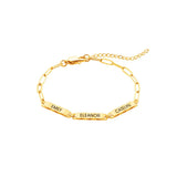 Women's Engraved Multi-Name Bracelet - image 8