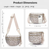 Leopard Print Crossbody Bum Bag - image 2