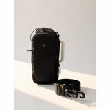 The Sip Bag (#2027) Insulated Tumbler Cup Holder with Adjustable Straps Bottle Customized Black Drinkware