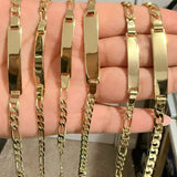 Gold-Plated Engravable ID Bracelet - image 3