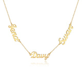 Family Multi-Name Cutout Necklace - image 7