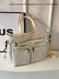 Beige tote bag
