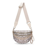 Leopard Print Crossbody Bum Bag