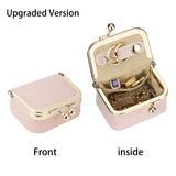 RoyalBagger Genuine Leather Mini Coin Purse - Kiss Lock Change Pouch